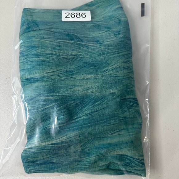 Aziz Vtg Y2K Midi Dress Size L Lettuce Hem - Picture 10 of 10